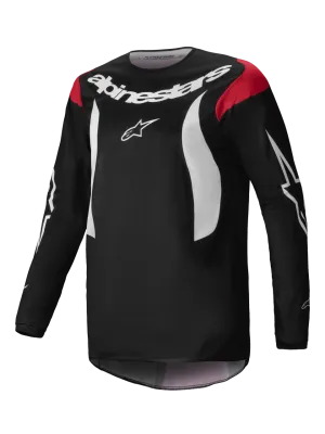 ALPINESTARS 2025 FLUID HAUL JERSEY - BLACK WHITE