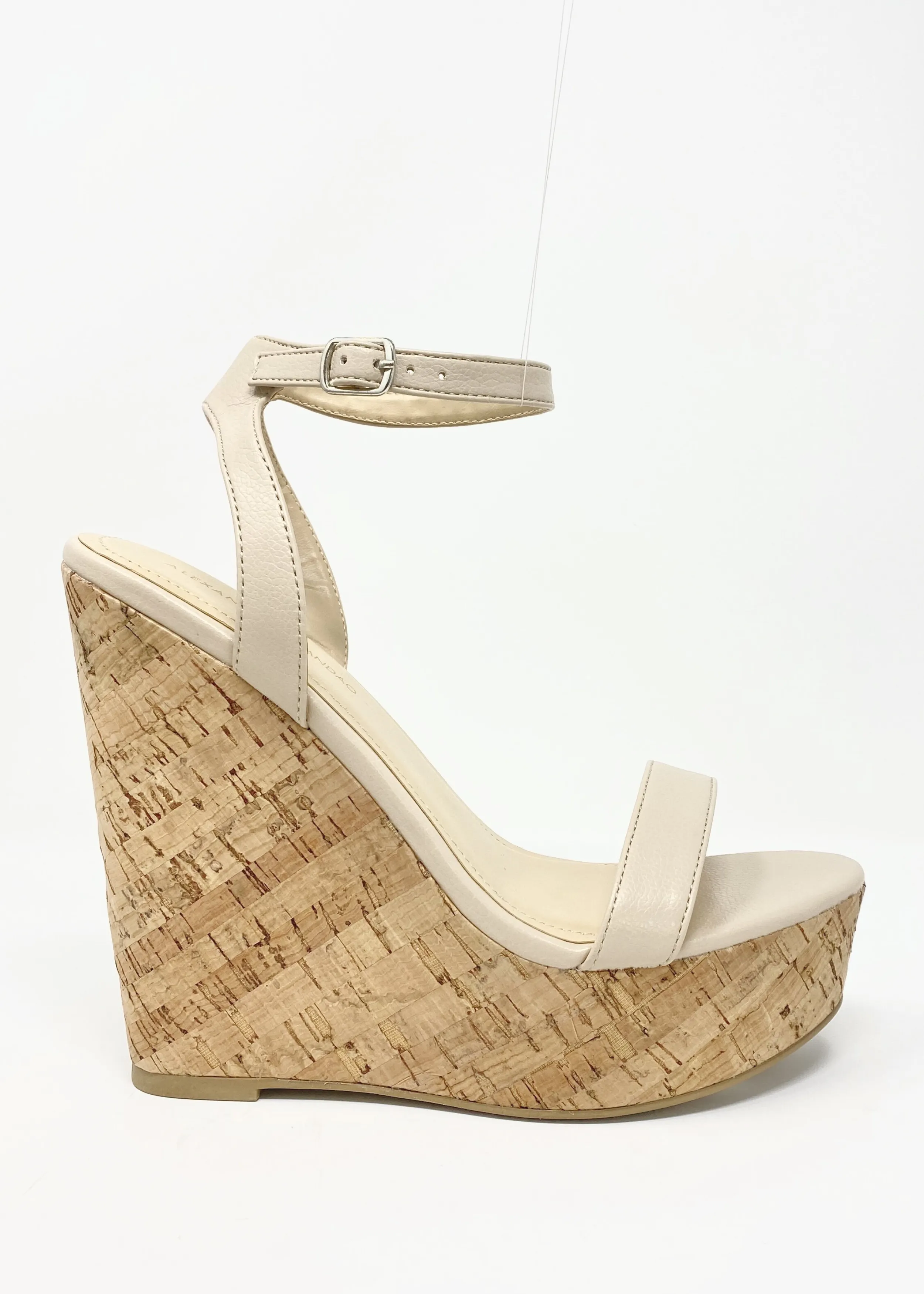 Amora Beige Wedges