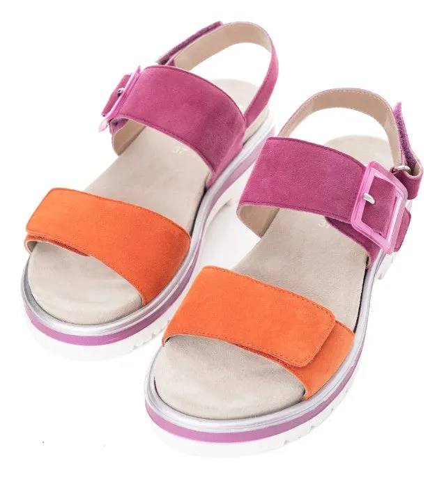 Ara Women's Malaga Sandal Pink Poppy