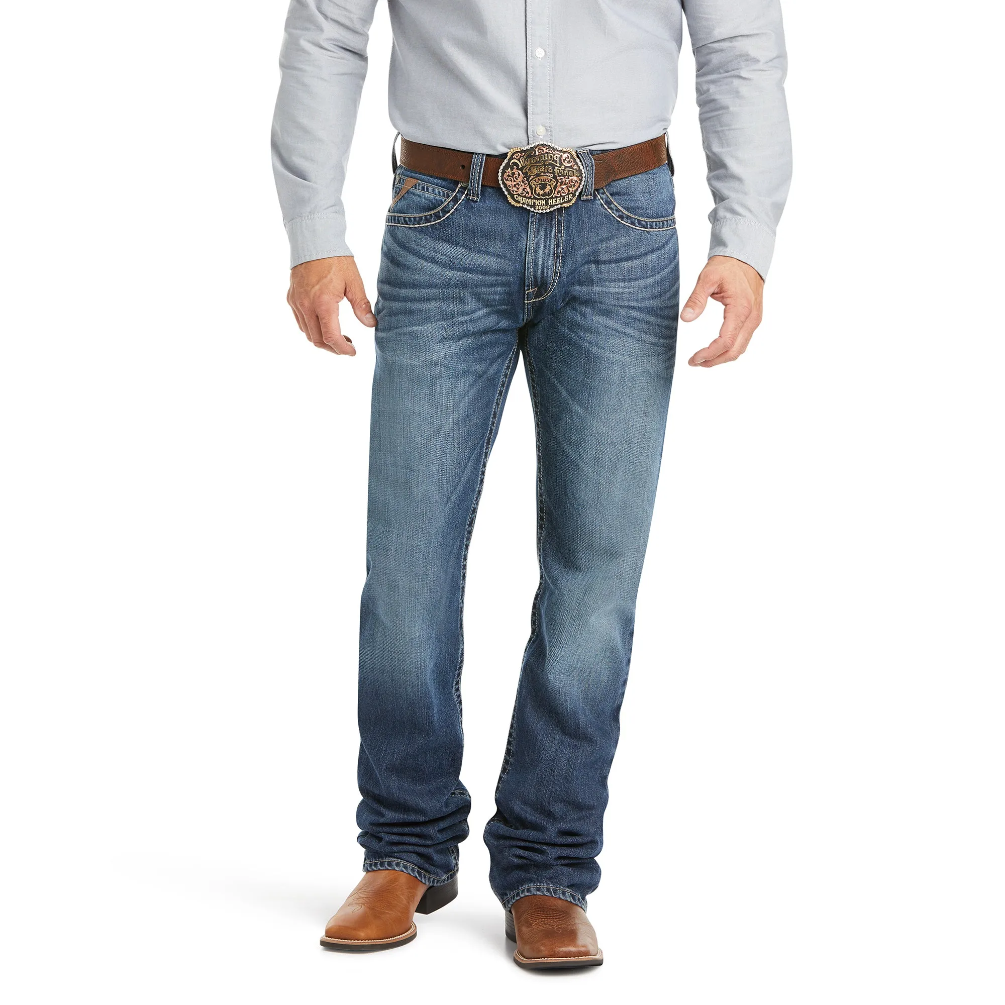 Ariat Men's Owens M2 Traditional Relaxed Boot Cut Jeans 10036071