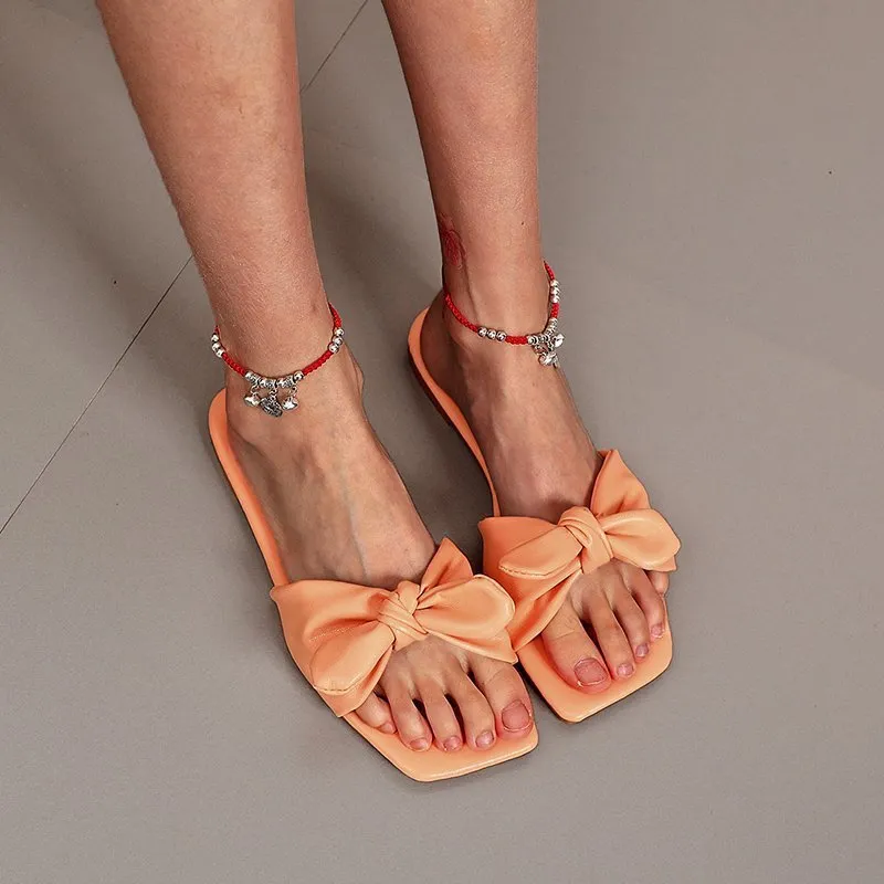 BOW FLAT Slippers