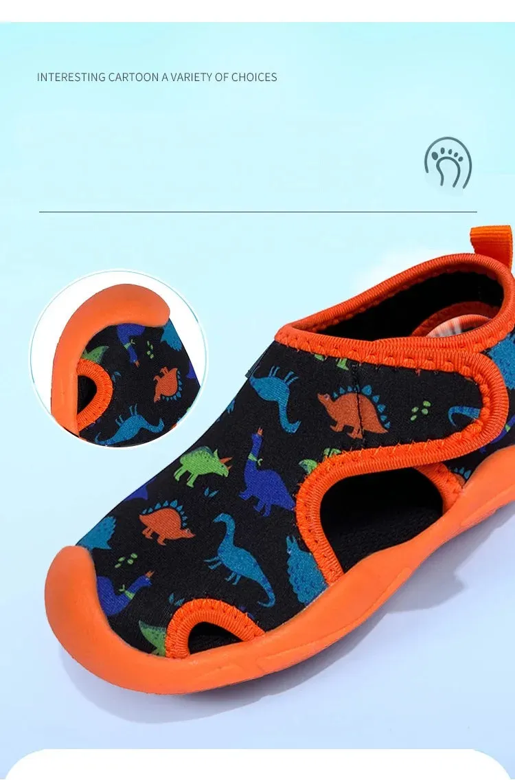 Children Beach Sandals Students Sandals New Non-slip Soft Bottom Comfortable Girls Boys Shoes Lightweight Kids Casual Footwear