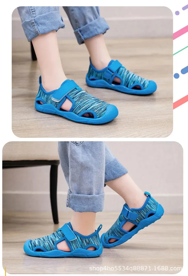 Children Beach Sandals Students Sandals New Non-slip Soft Bottom Comfortable Girls Boys Shoes Lightweight Kids Casual Footwear