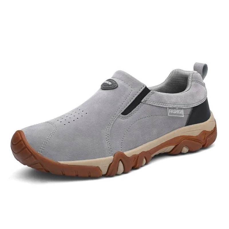Classy Leather Outdoor Loafers Shoes