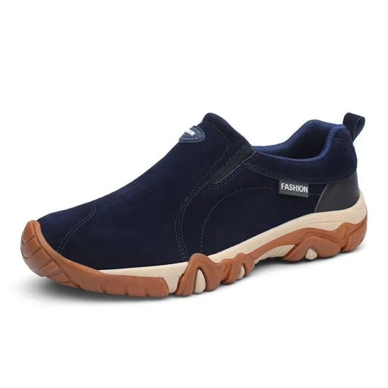 Classy Leather Outdoor Loafers Shoes