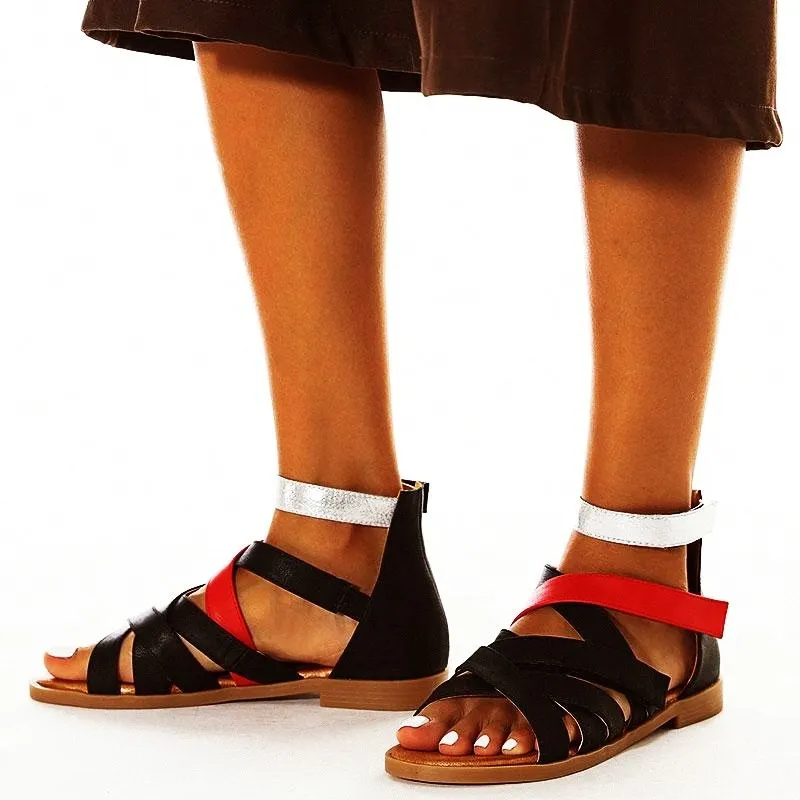 Comelyy Comfortable Mix Color On Cloud Sandals