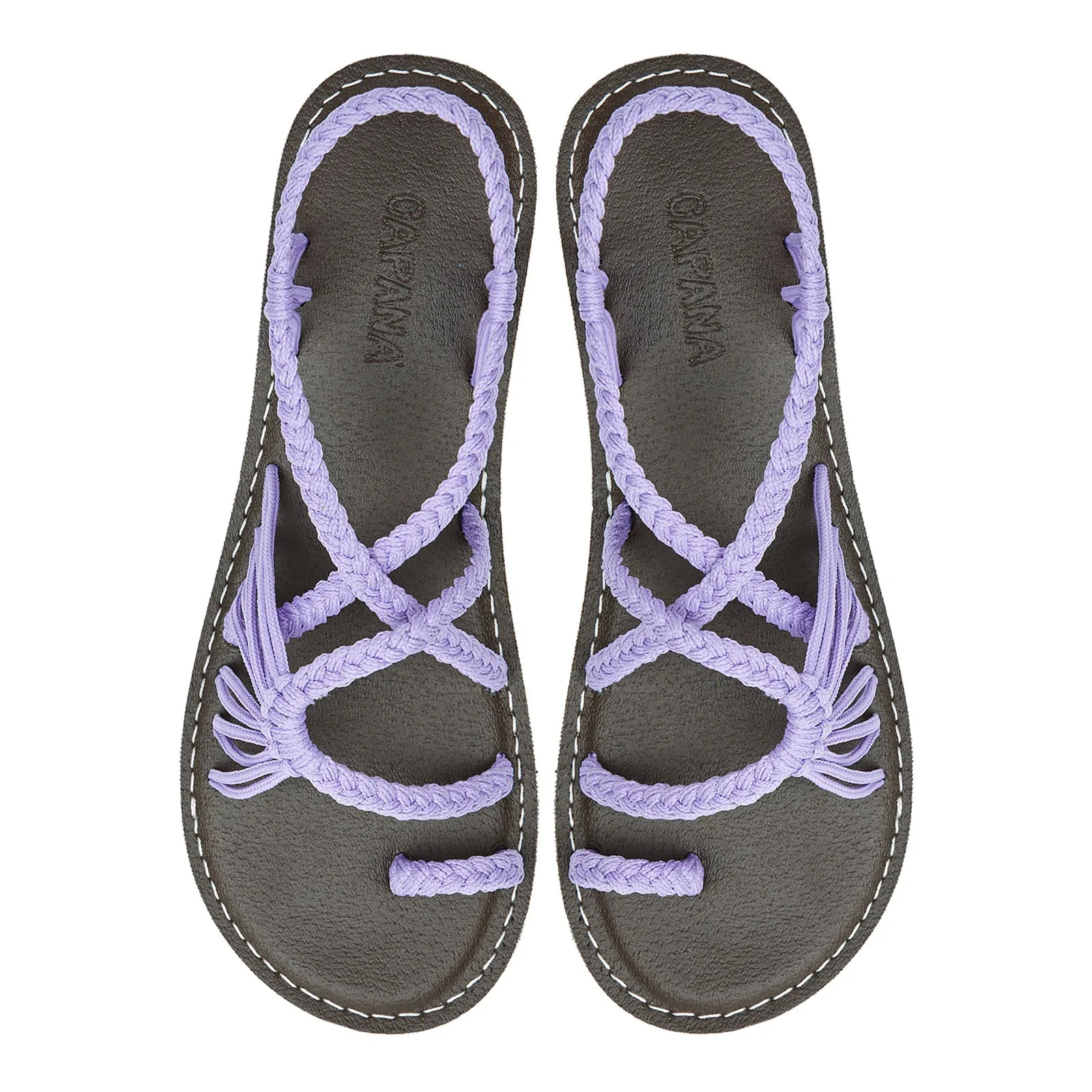 Commune - Lavender Rope Sandals