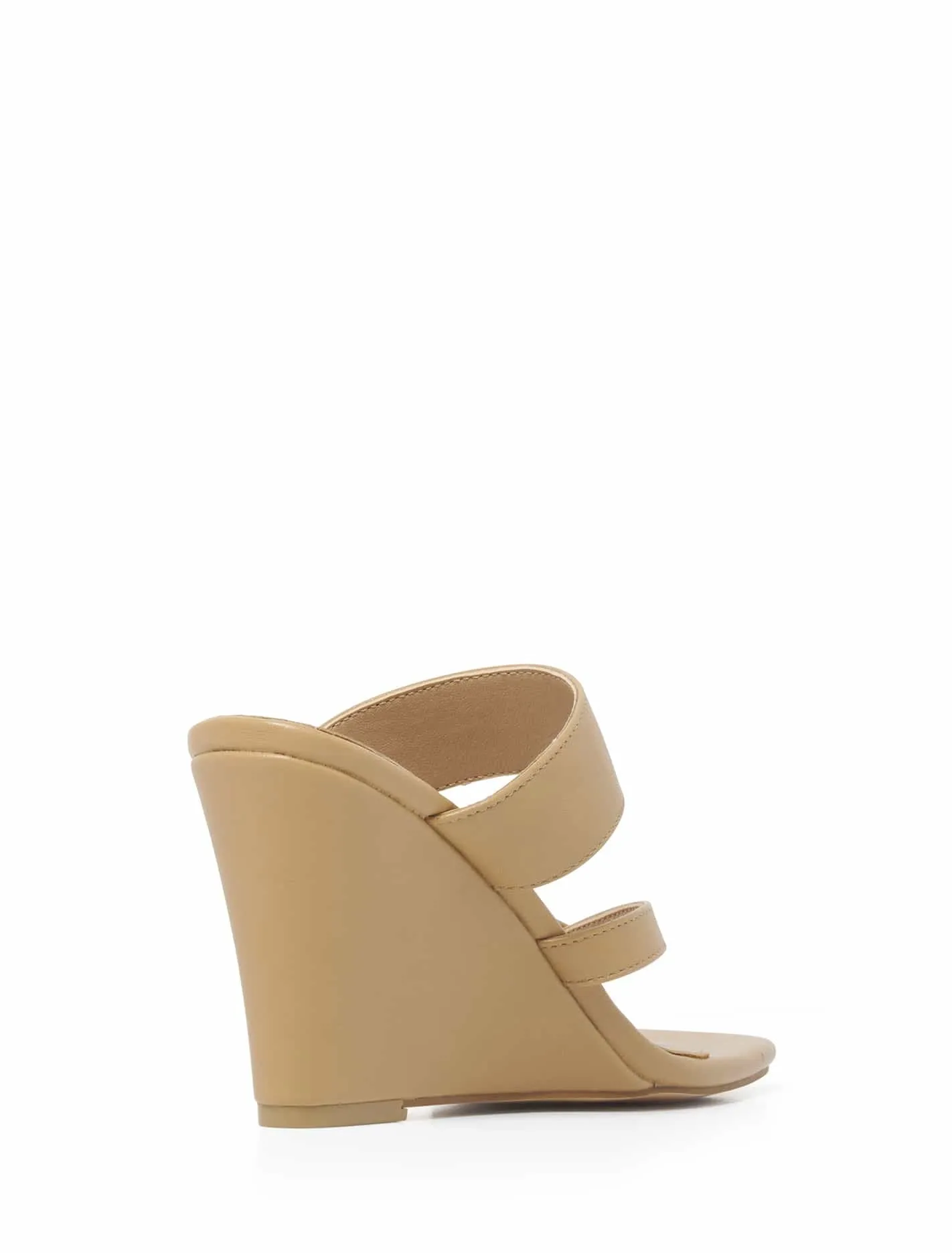 Elodie Crossover Toe Loop Wedge Heel