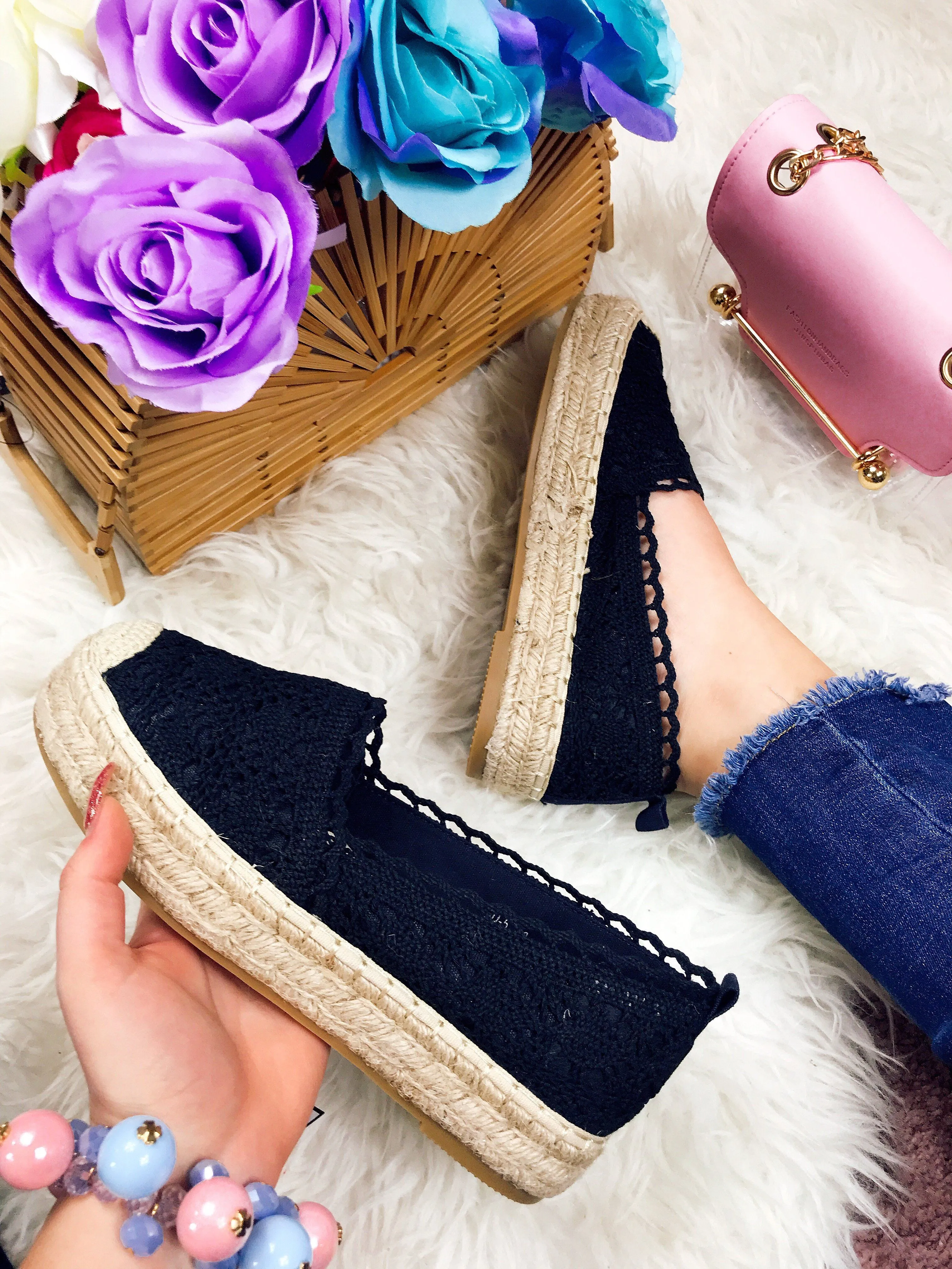Espadrillas in pizzo