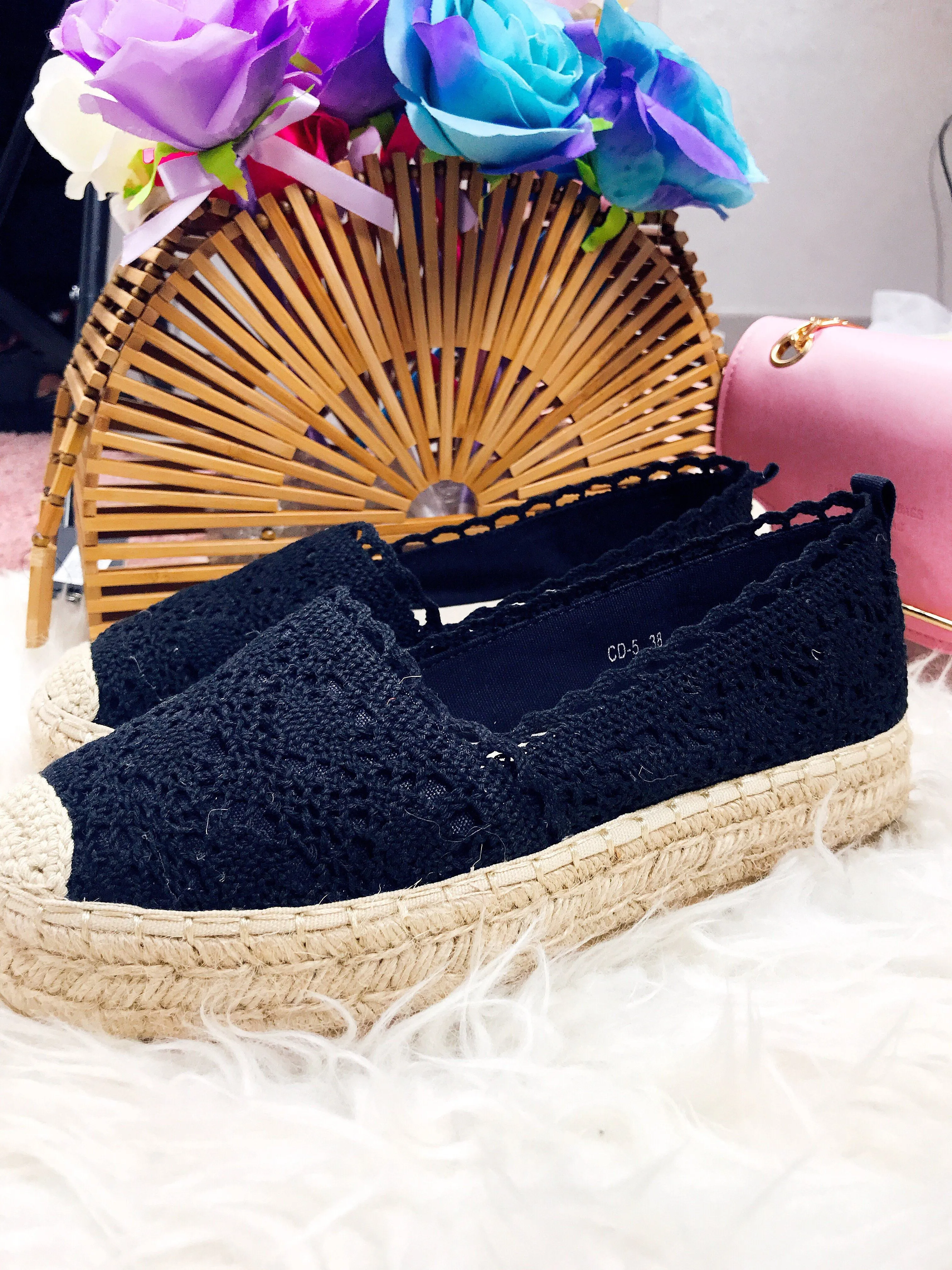 Espadrillas in pizzo