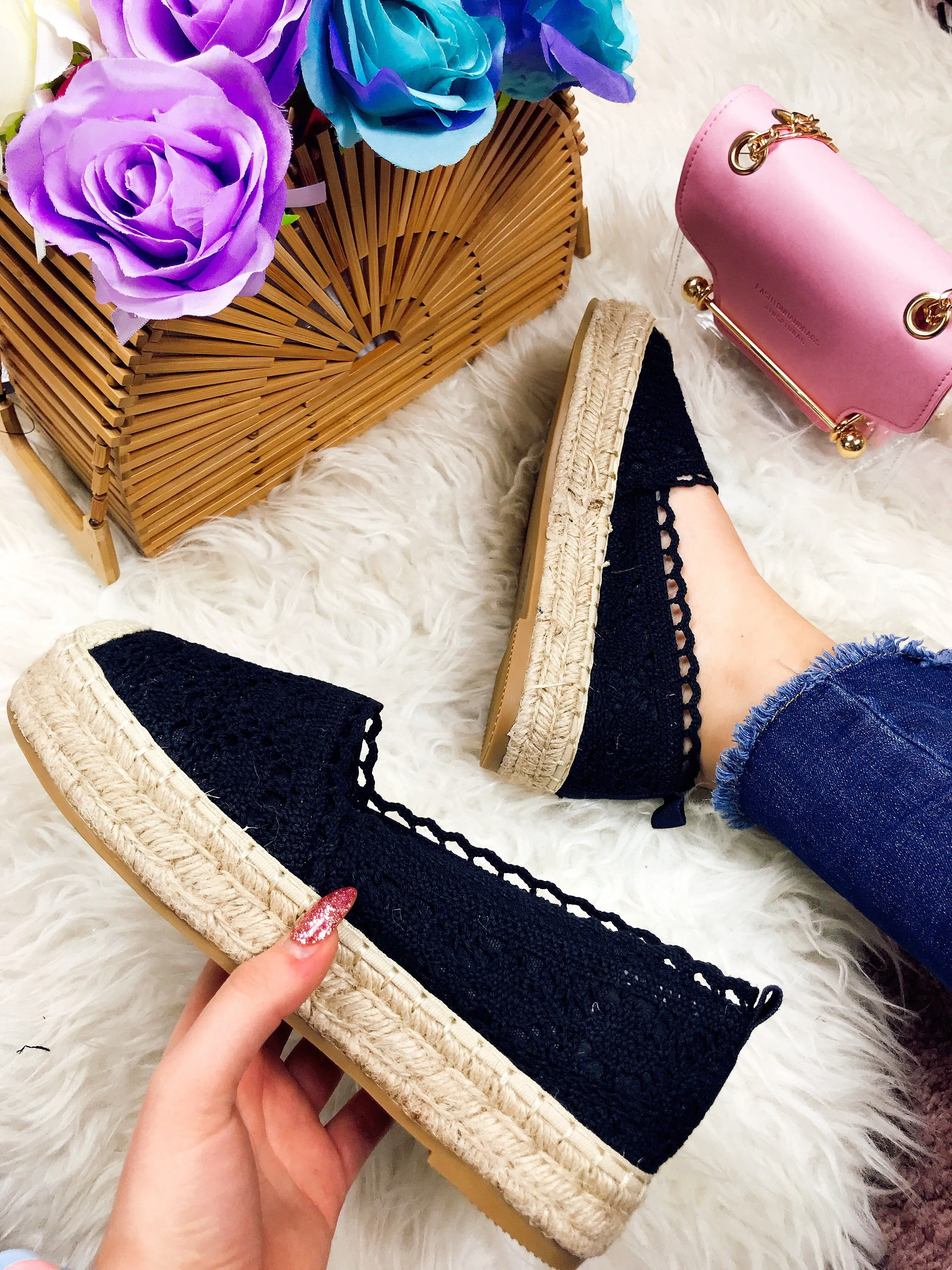 Espadrillas in pizzo