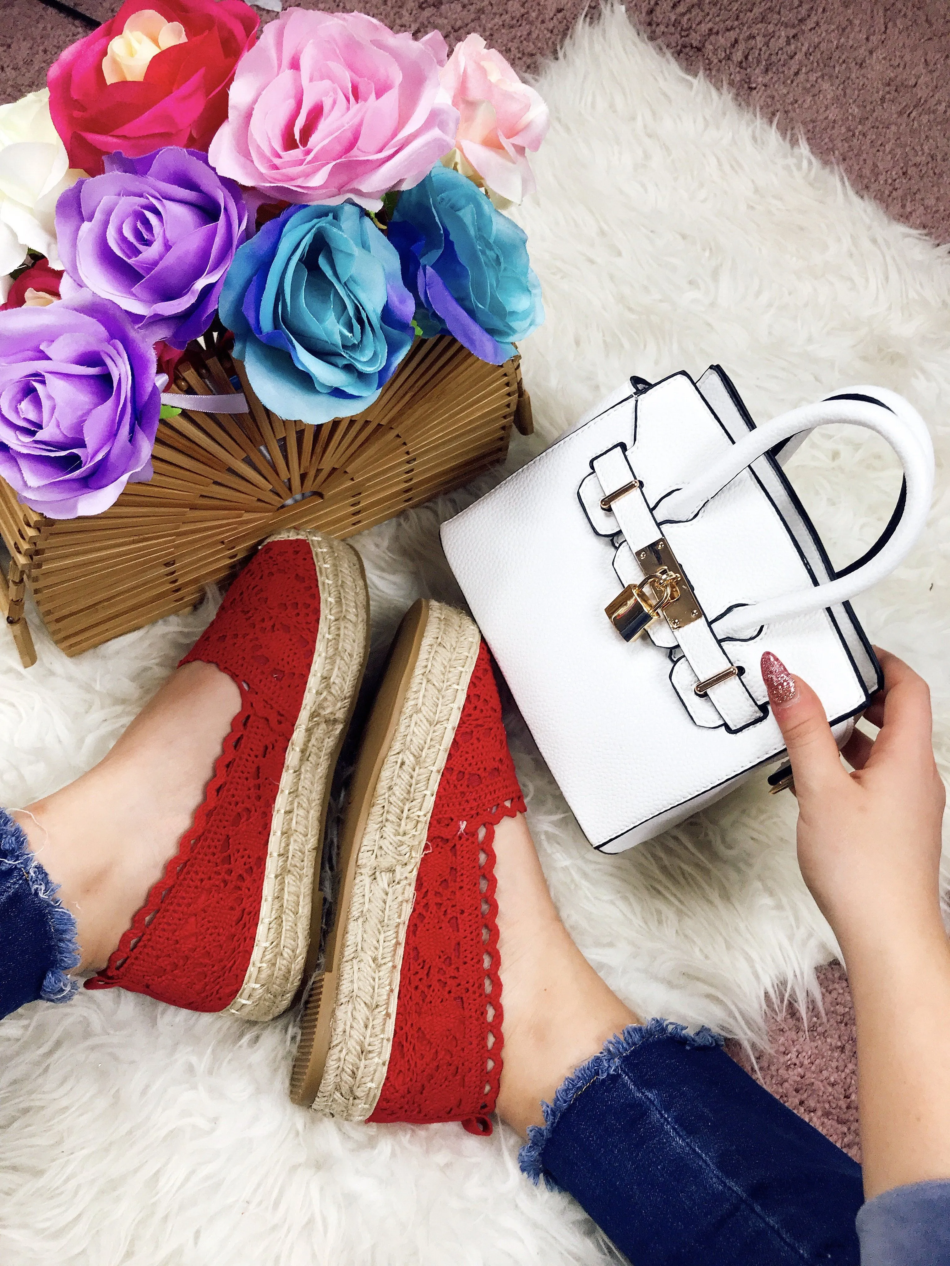 Espadrillas in pizzo