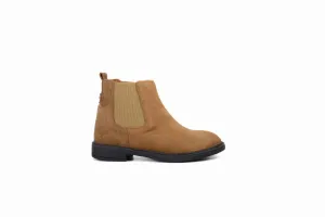 FOOT FEDERATION CHELSEA KIDS' BOOT SUEDE TOBACCO