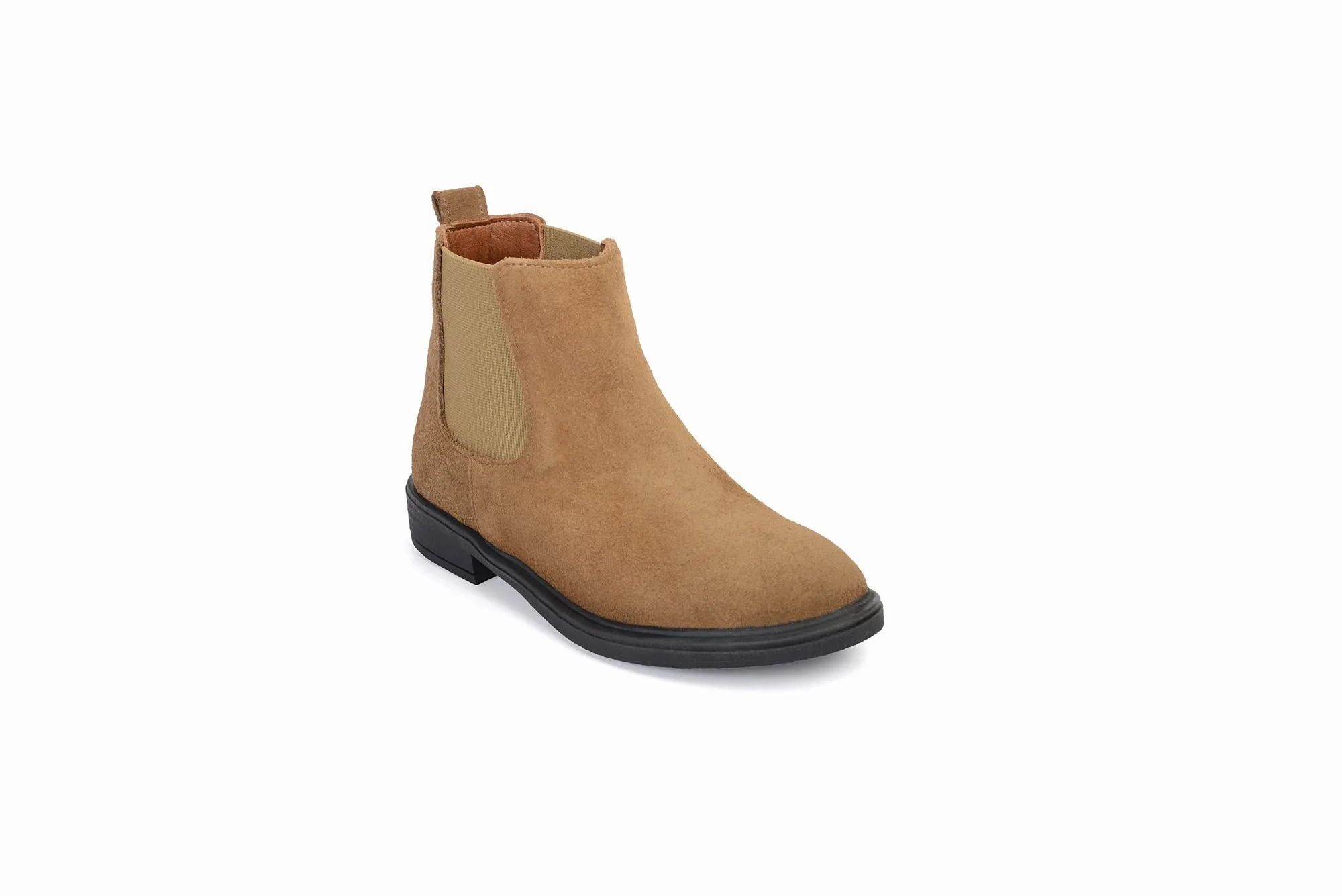 FOOT FEDERATION CHELSEA KIDS' BOOT SUEDE TOBACCO