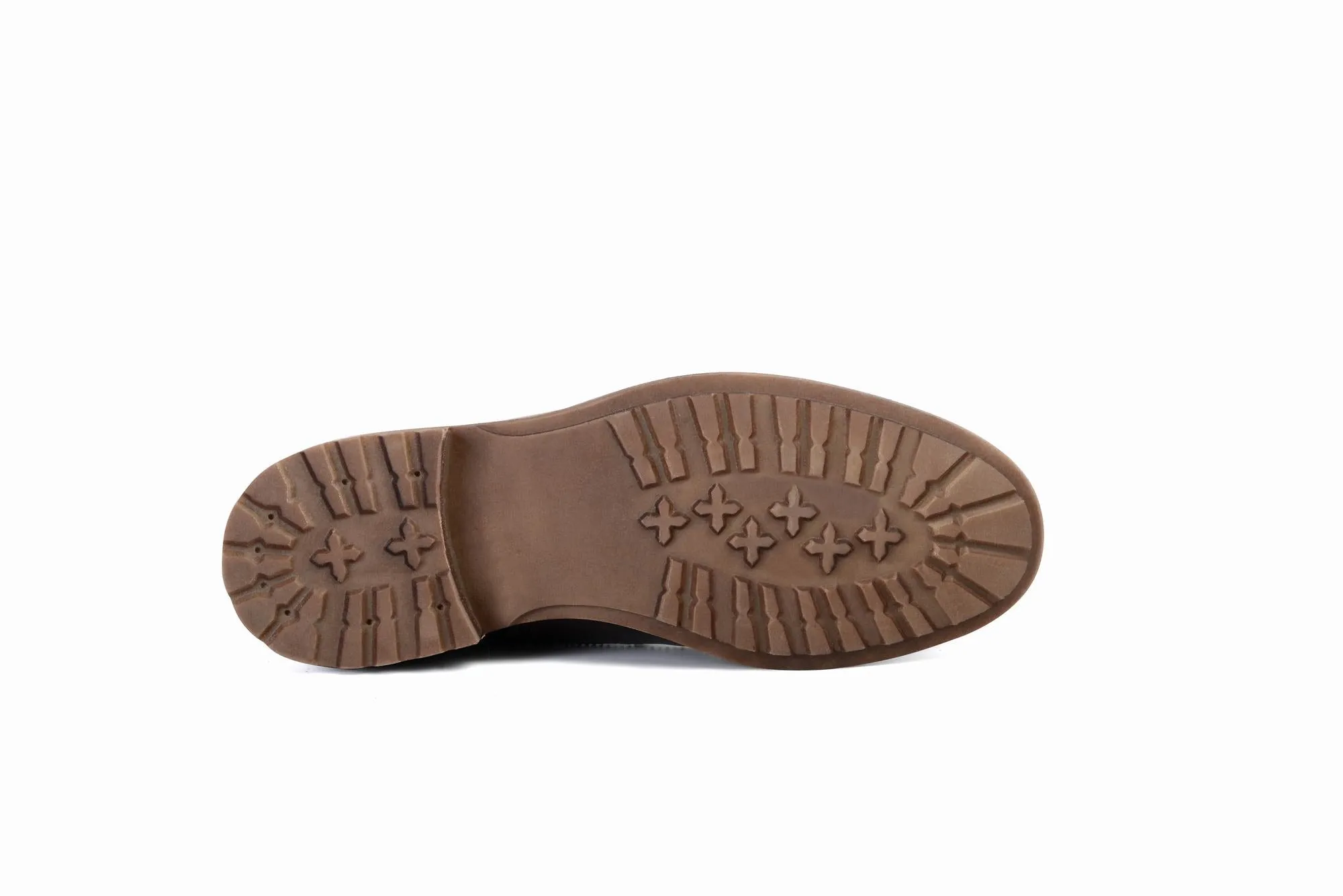 FOOT FEDERATION DERBY WINGTIP MENS BOOT BROWN