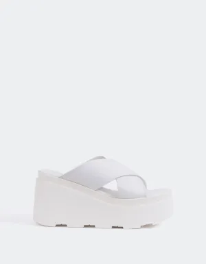 Grateful White Leather
