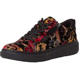 Jana Ladies Trainer 23761 FLORAL Lace and Zip