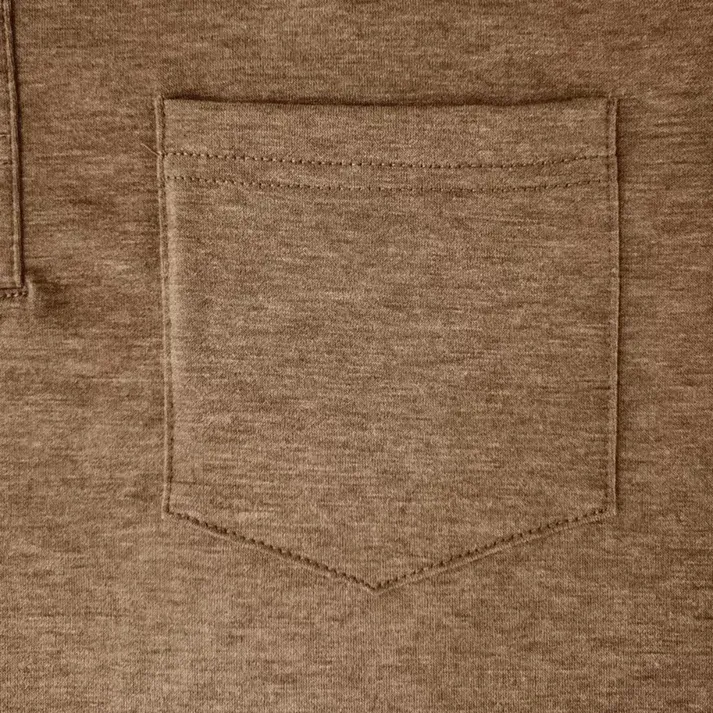 KnitLux - Heren Poloshirt Lange Mouwen, Contrasterende Kraag, Casual Pasvorm