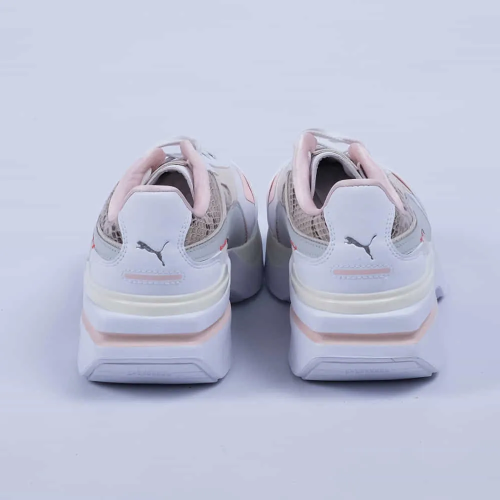 Kosmo Rider Soft Sneakers (White/Rose)