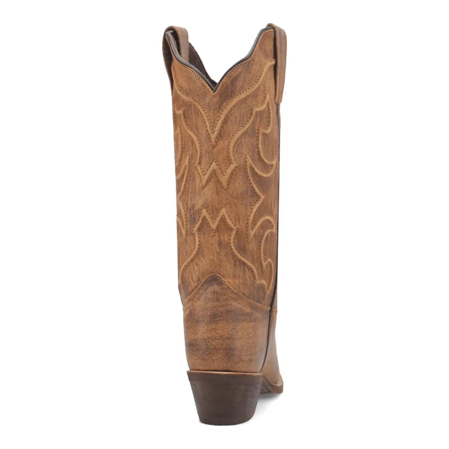 Laredo Women's Reva Snip Toe Leather Boots - Honey 54267