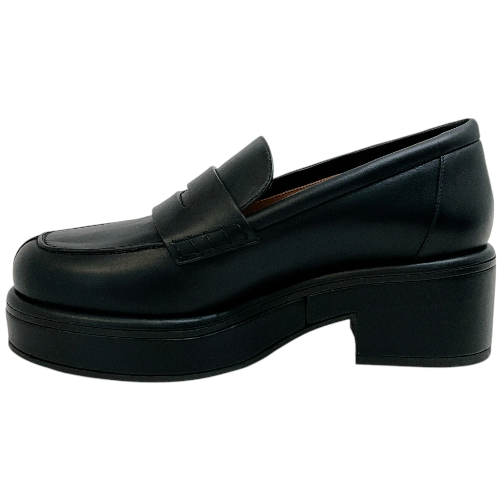 Laurence Dacade Black Leather Ivone Loafers