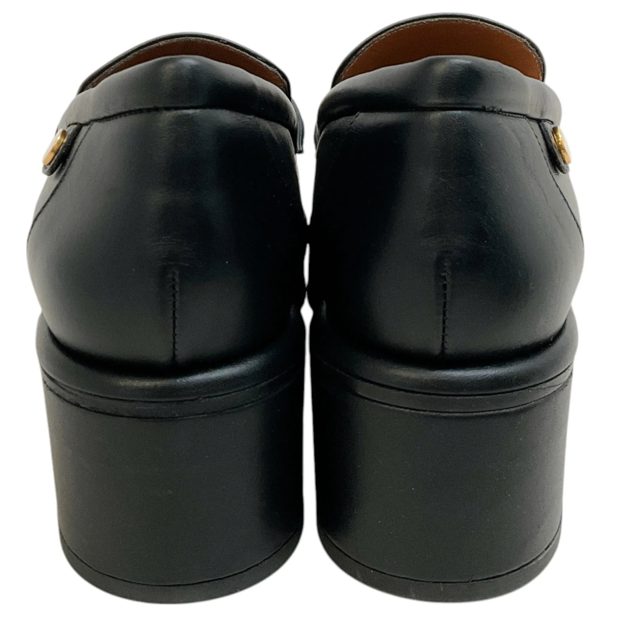 Laurence Dacade Black Leather Ivone Loafers