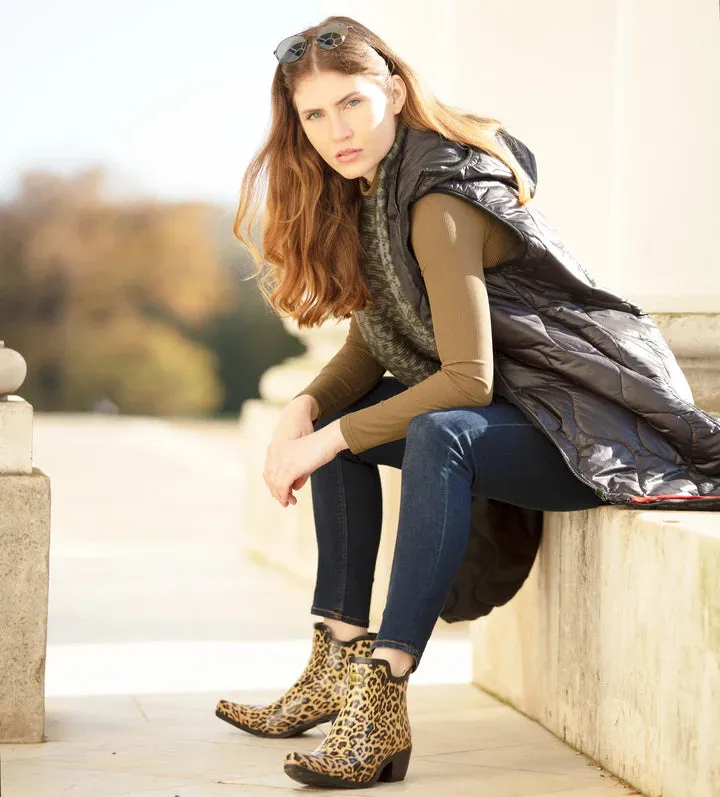 Leopard Print Cowboy Boot Wellies