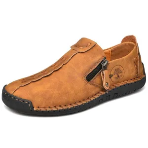 Men's Leather Boat Shoes