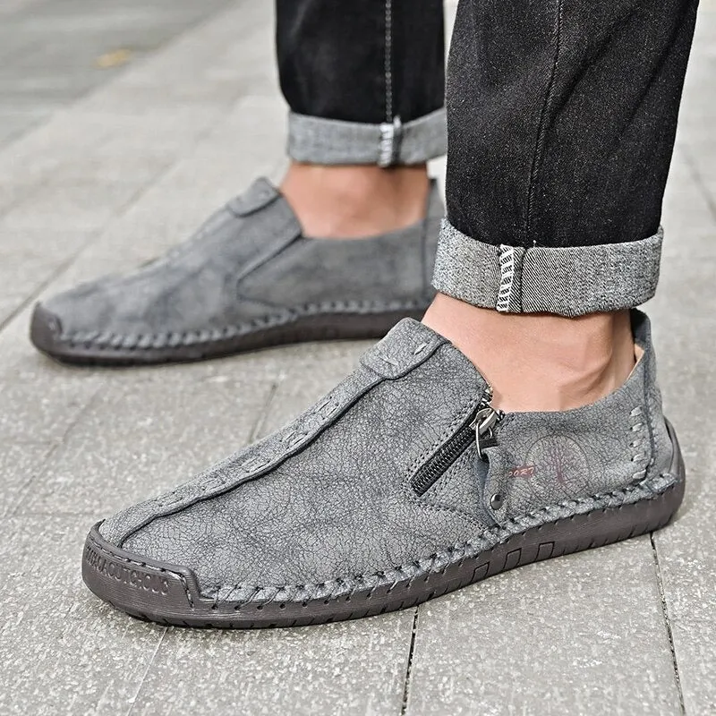 Men's Leather Boat Shoes