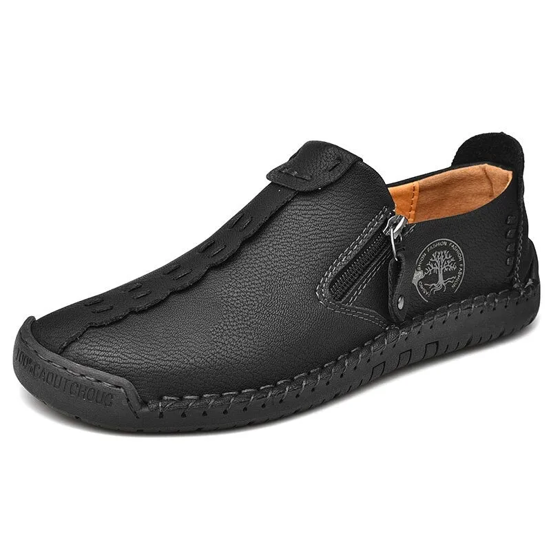 Men's Leather Boat Shoes