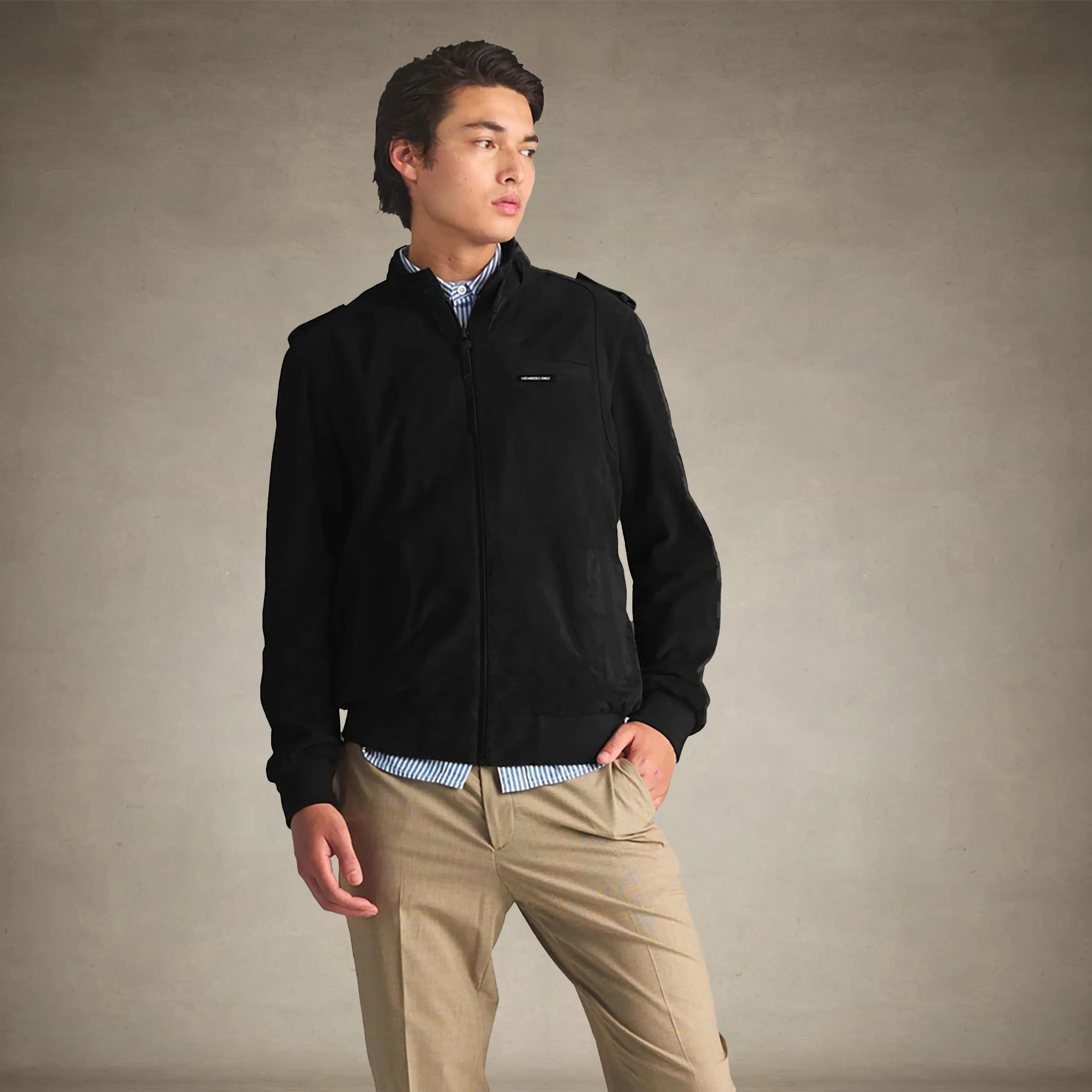 Men's Soft Suede Iconic Jacket