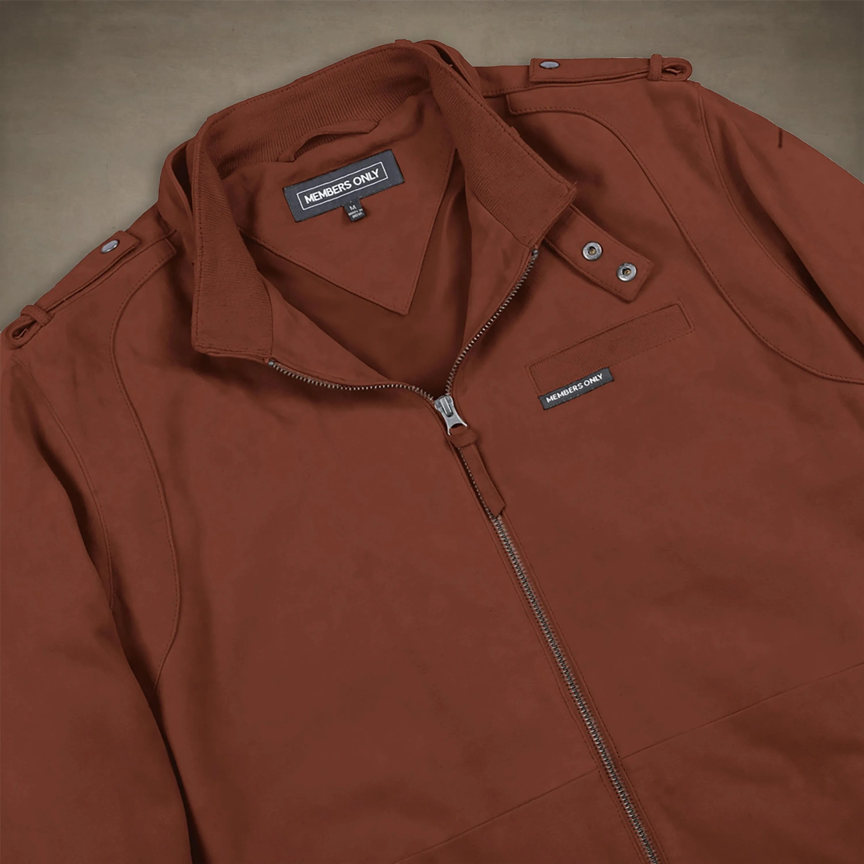 Men's Soft Suede Iconic Jacket