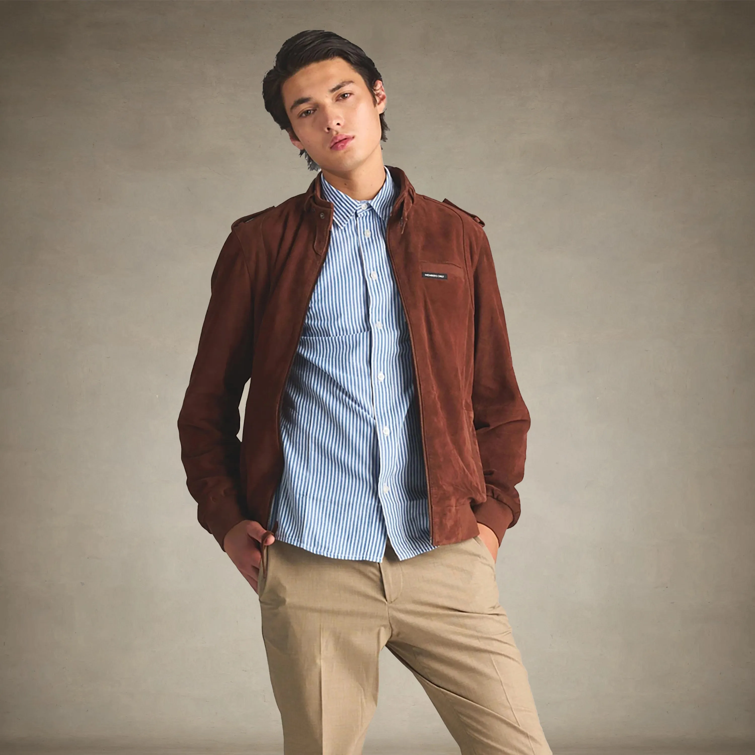 Men's Soft Suede Iconic Jacket
