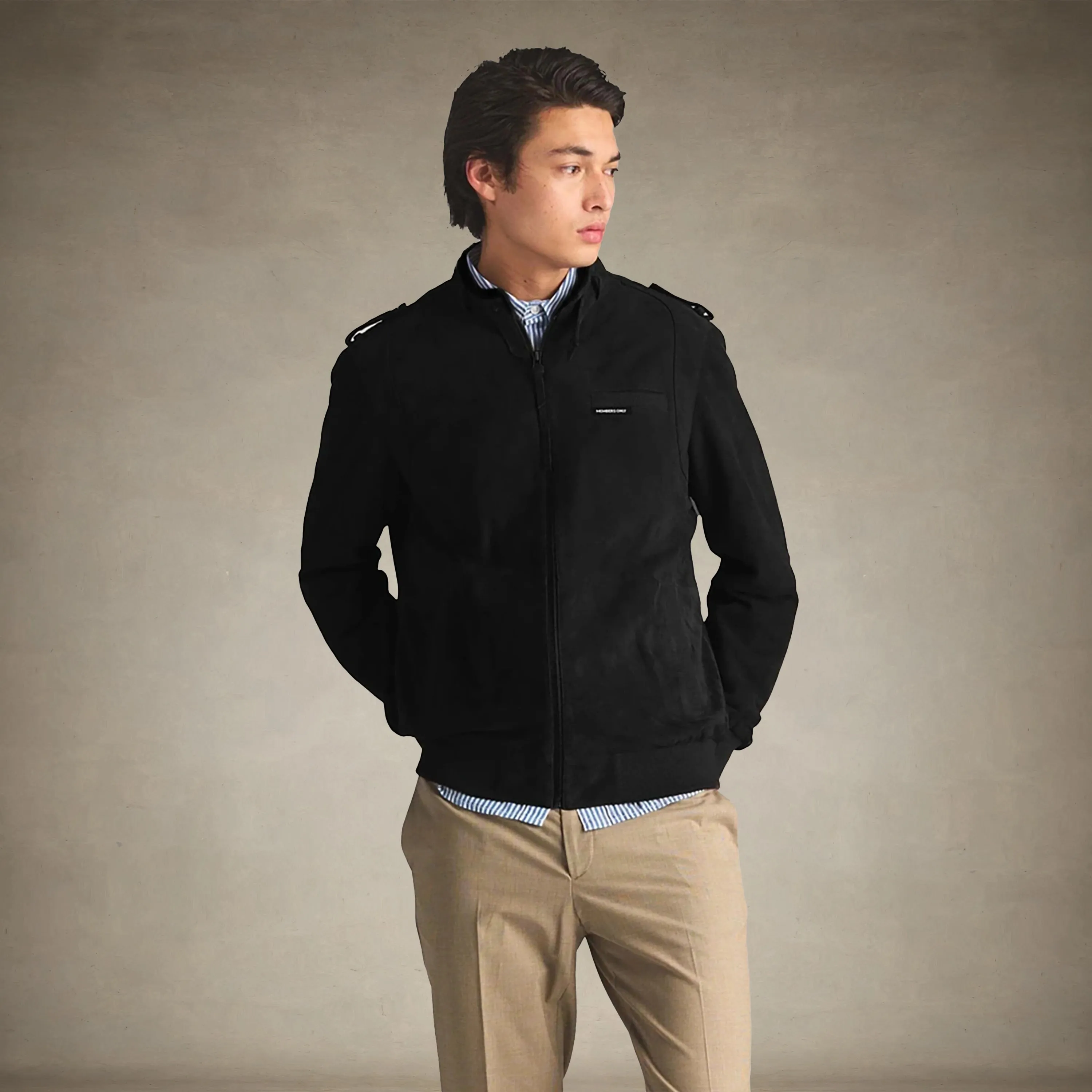 Men's Soft Suede Iconic Jacket