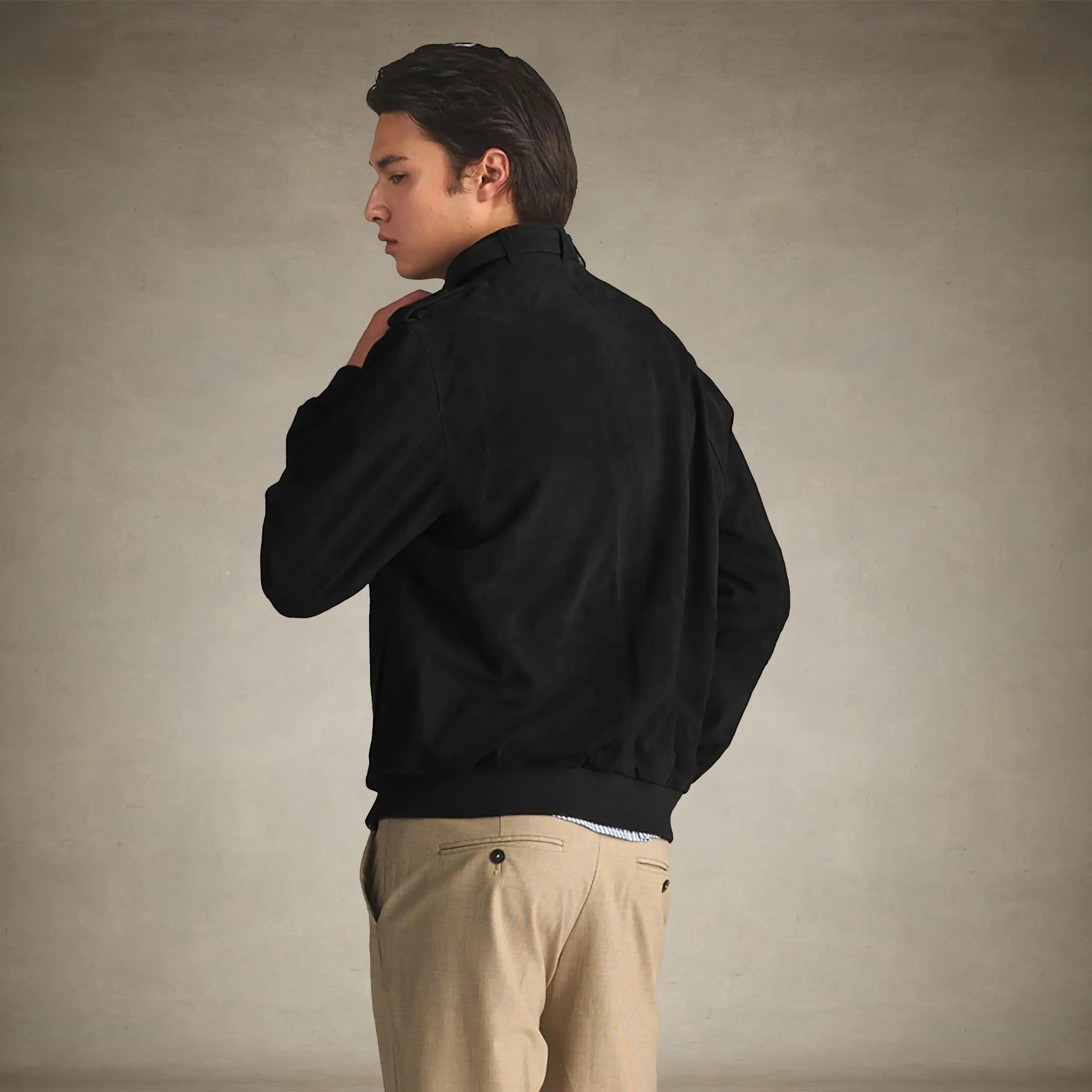 Men's Soft Suede Iconic Jacket
