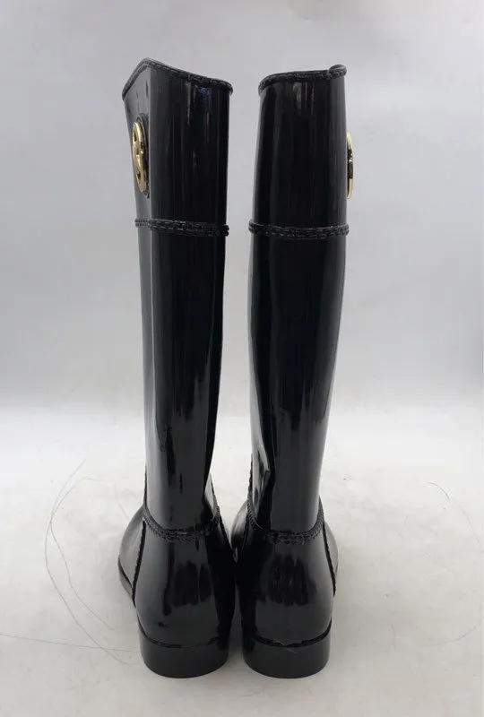Michael Kors Women's Black Rain Boots - Size 8