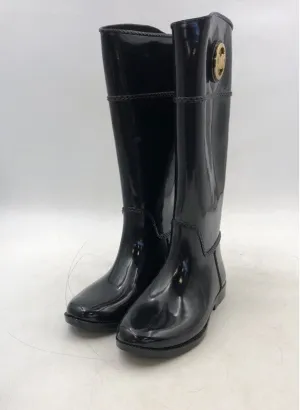 Michael Kors Women's Black Rain Boots - Size 8