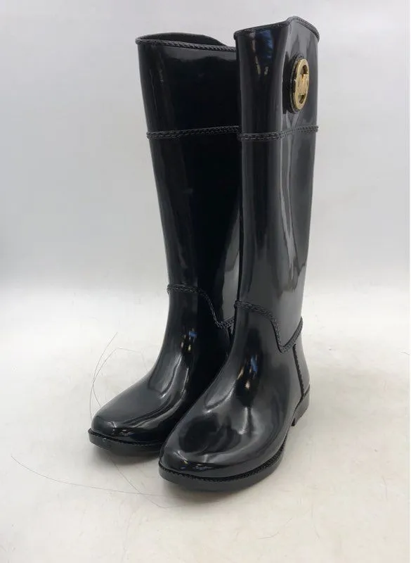 Michael Kors Women's Black Rain Boots - Size 8