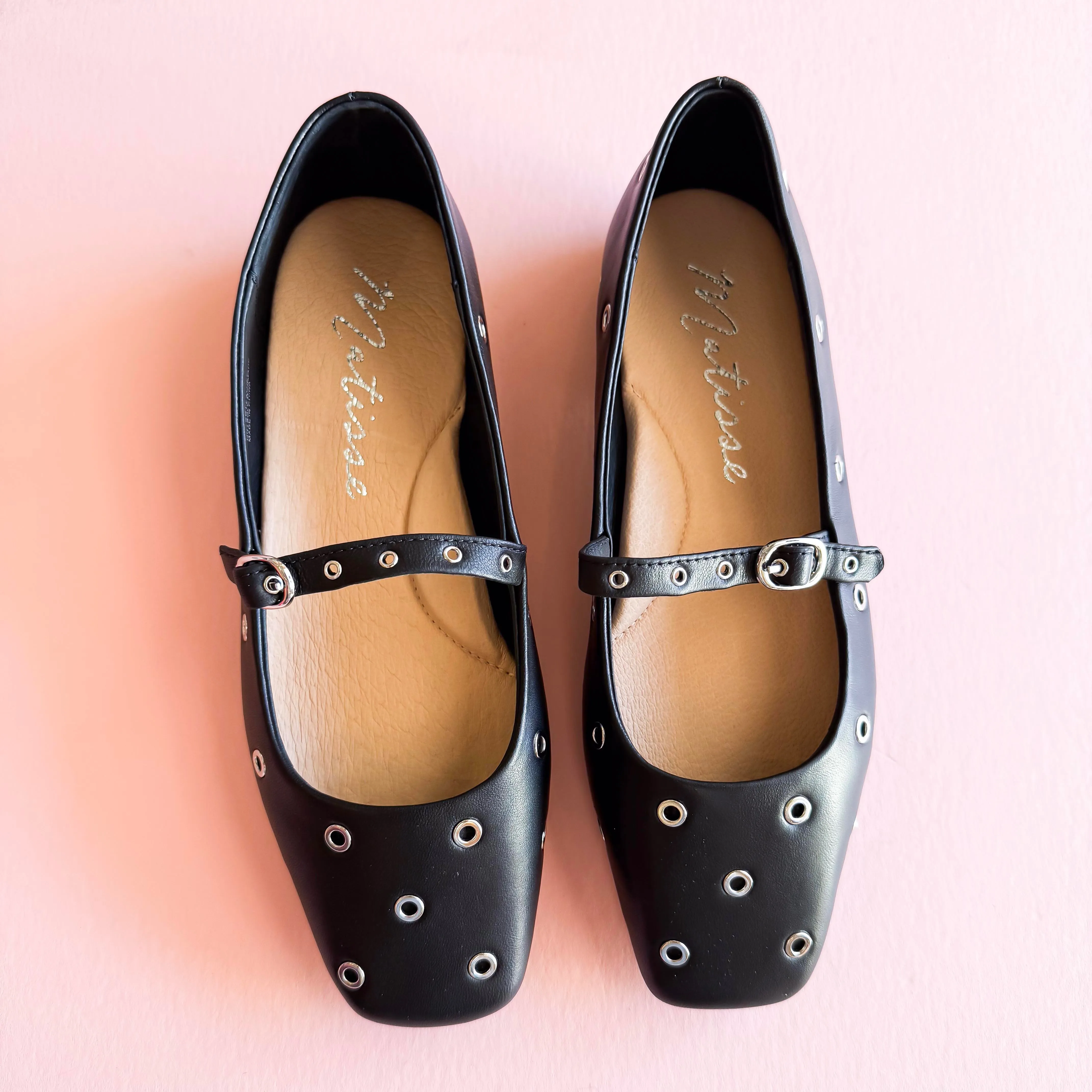 Mick Studded Mary Jane Ballet Flats – Chic and Comfortable Everyday Style by Matisse