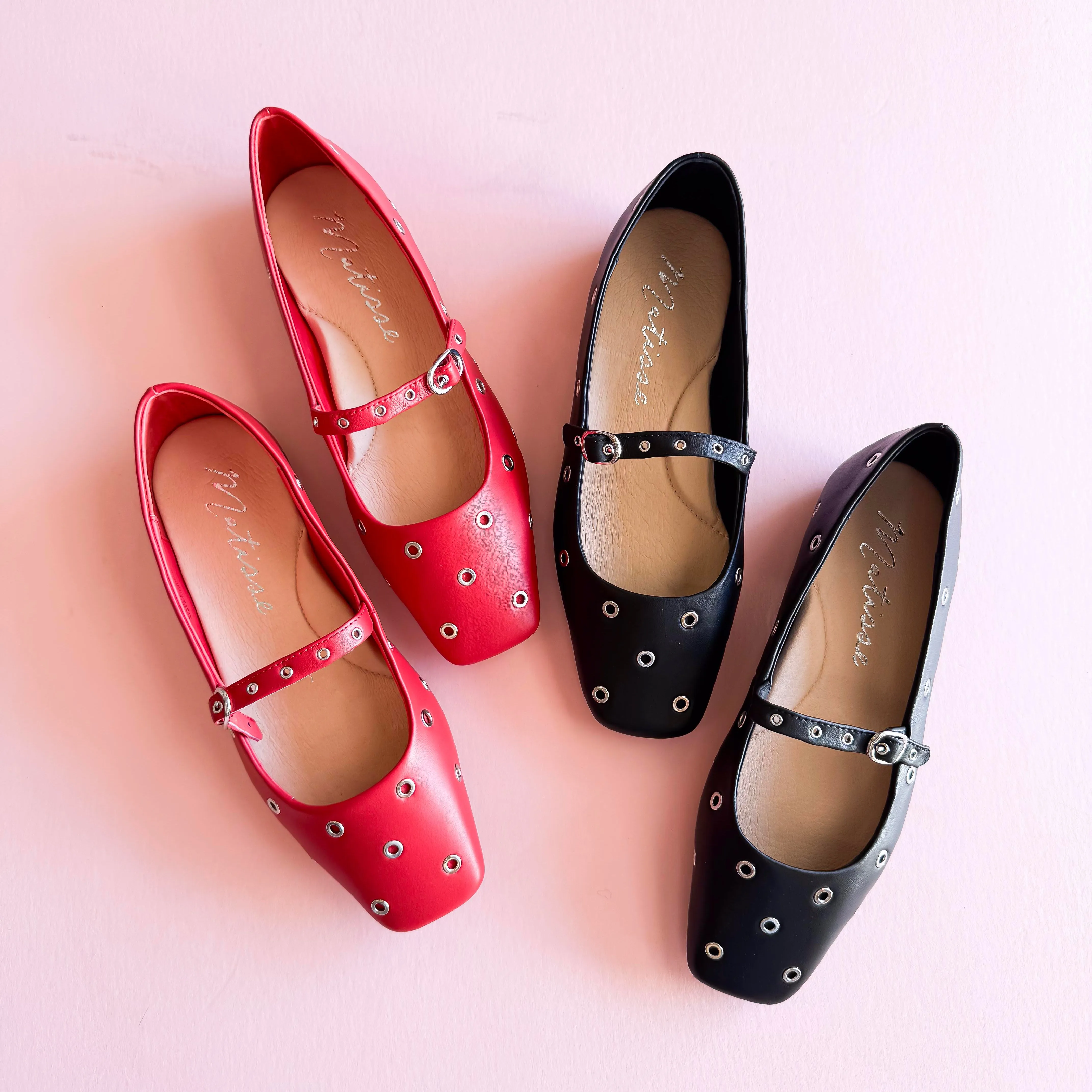 Mick Studded Mary Jane Ballet Flats – Chic and Comfortable Everyday Style by Matisse