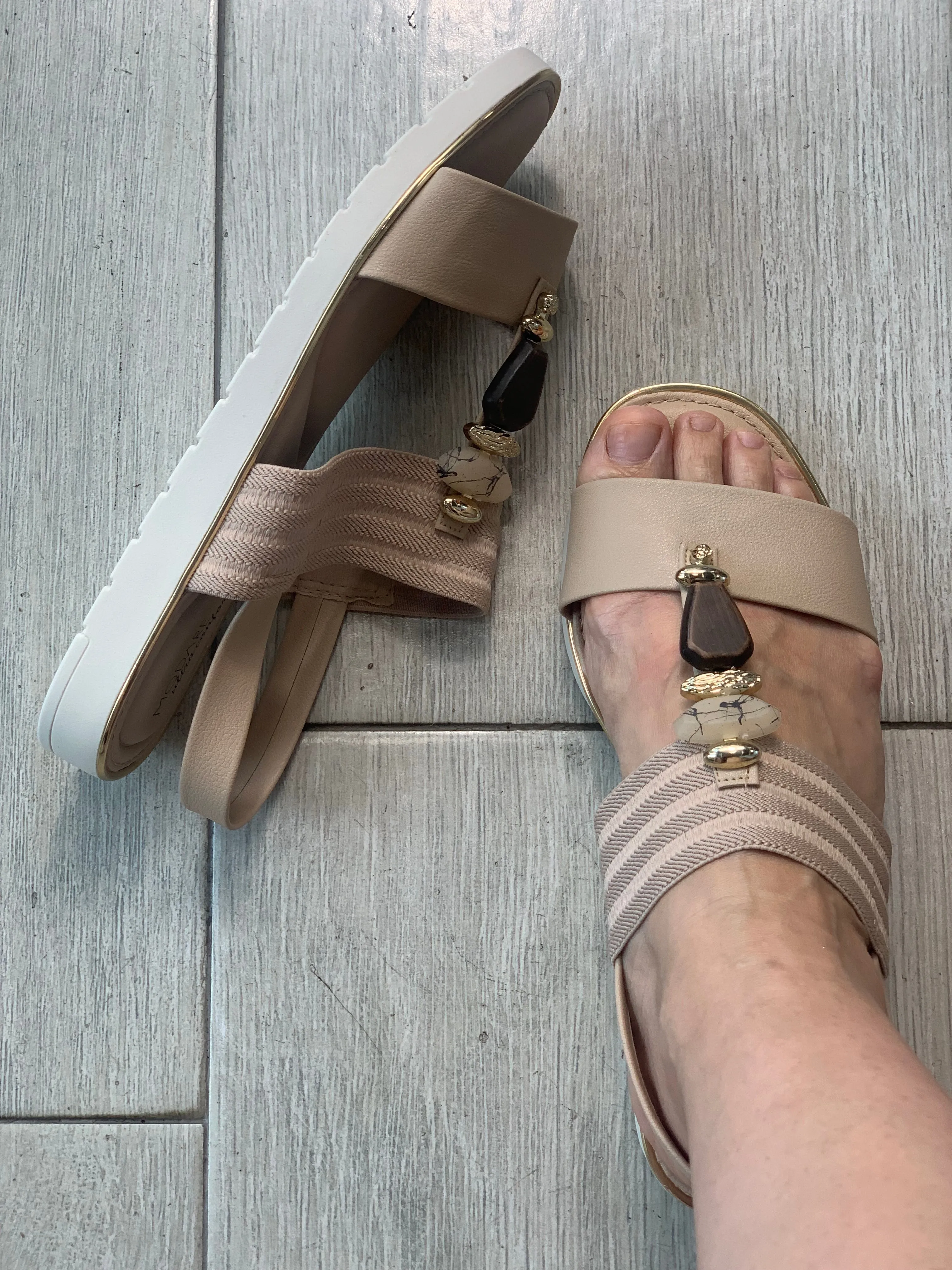 Modare Floather Beige Sandals