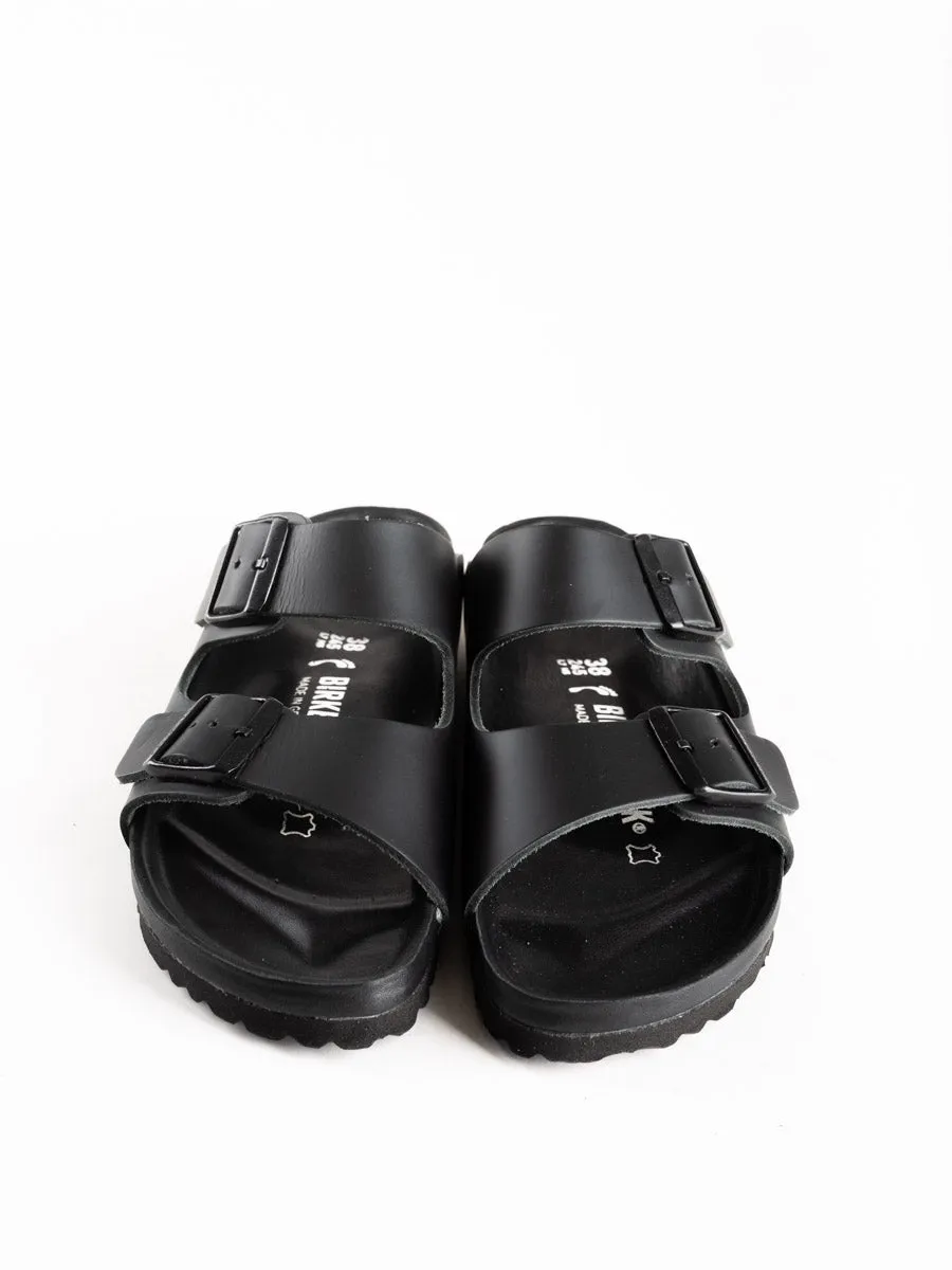 monterey sandal - black/leather