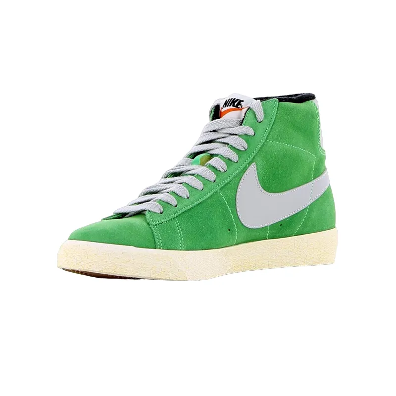 Nike scarpa sneakers da uomo Blazer Mid Premium 538282 302 verde