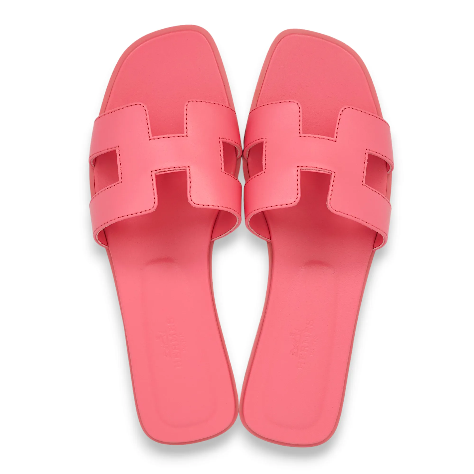 Oran 36.5 Rose Petale Sandals in Calfskin