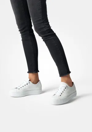 Paul Green White Platform Trainer|4790155