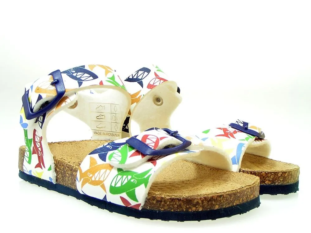 Primigi Buckle Leather Sandals
