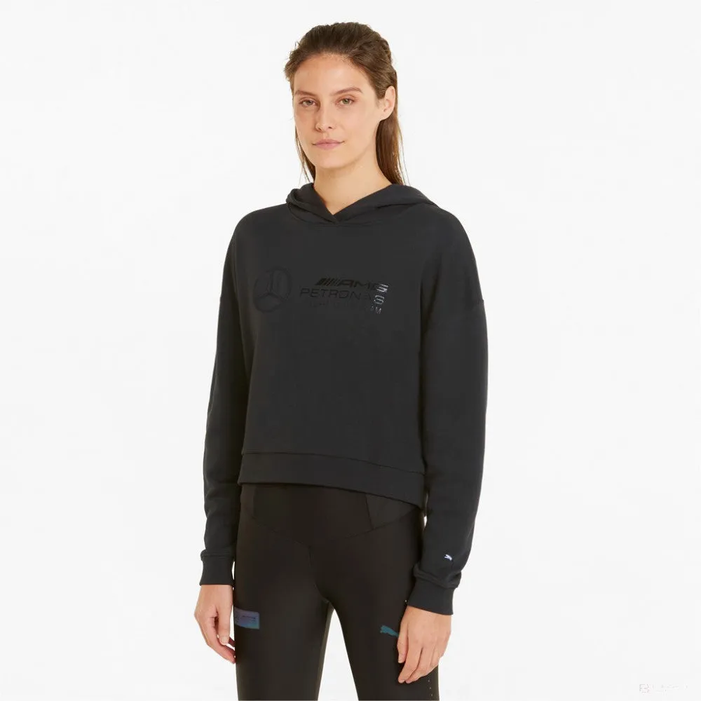 Puma Mercedes Hooded Womens Sweatshirt, Black, 2022