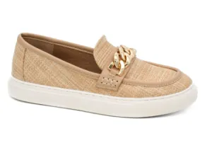 Raffia Chain Reaction Loafers - Corkys