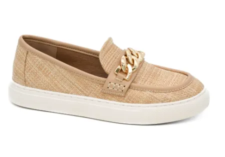 Raffia Chain Reaction Loafers - Corkys