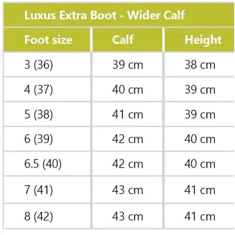 Rhinegold Luxus Extra Wide Calf Leather Riding Boots Black